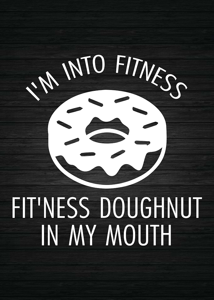 Fitness Burger In My Mouth