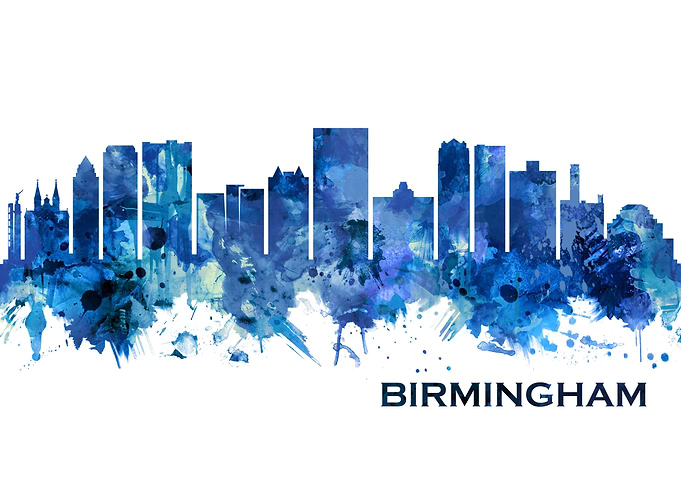 Birmingham Alabama Skyline