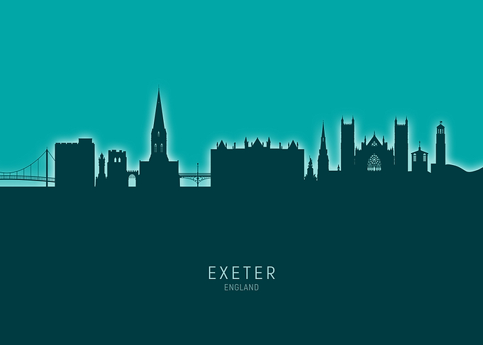 Exeter Skyline England