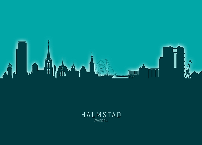Halmstad Skyline Sweden