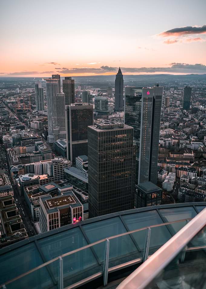 View over Frankfurt
