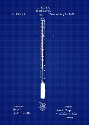 1882 Thermometer Patent
