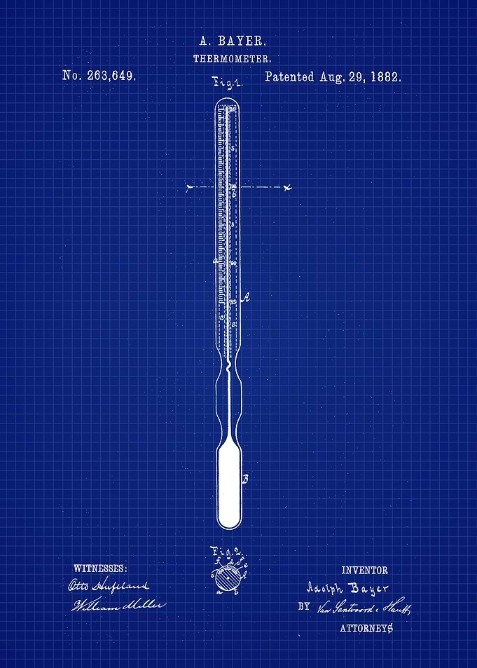 1882 Thermometer Patent