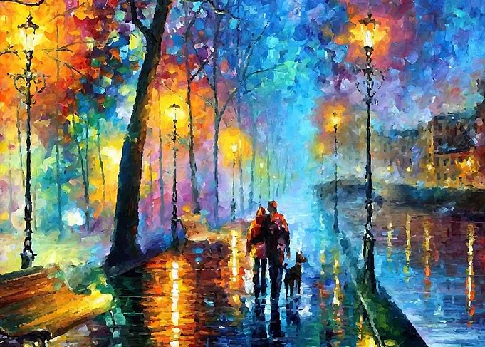 Leonid Afremov Landscapes