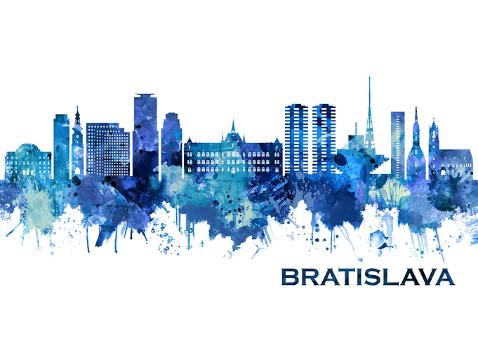 Bratislava Skyline