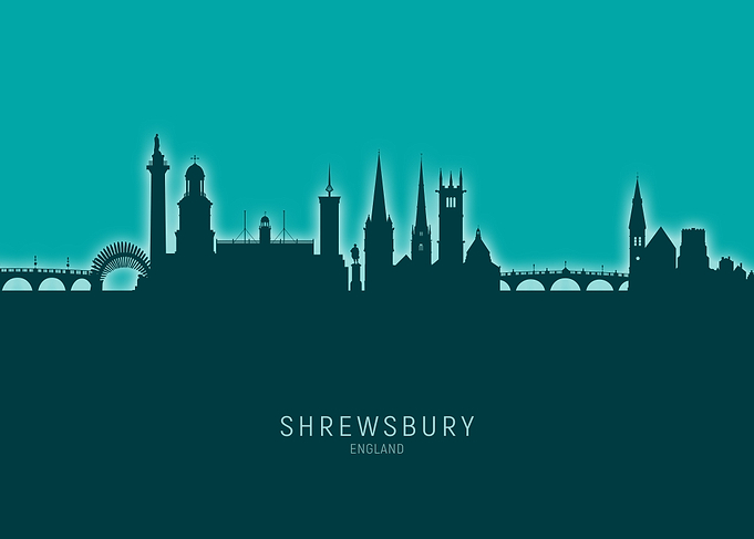 Shrewsbury Skyline England