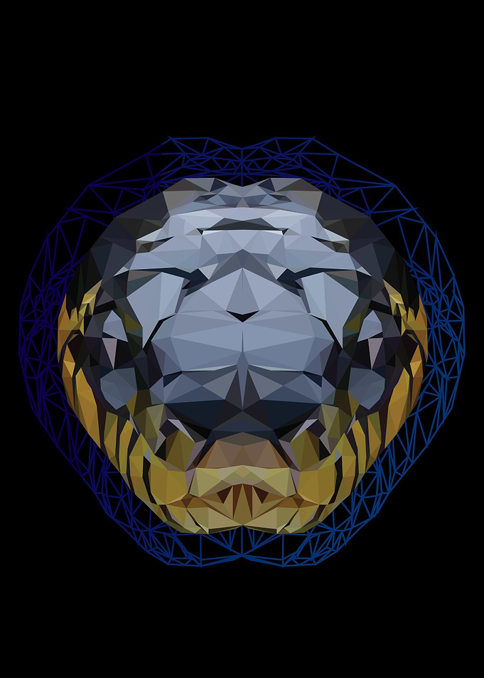 snake lowpoly