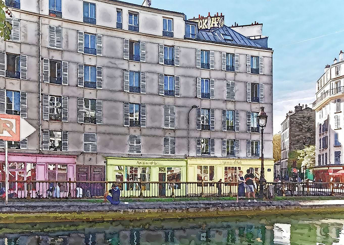 Paris Canal Saint Martin 1