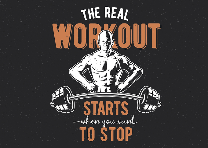 The Real Workout Starts