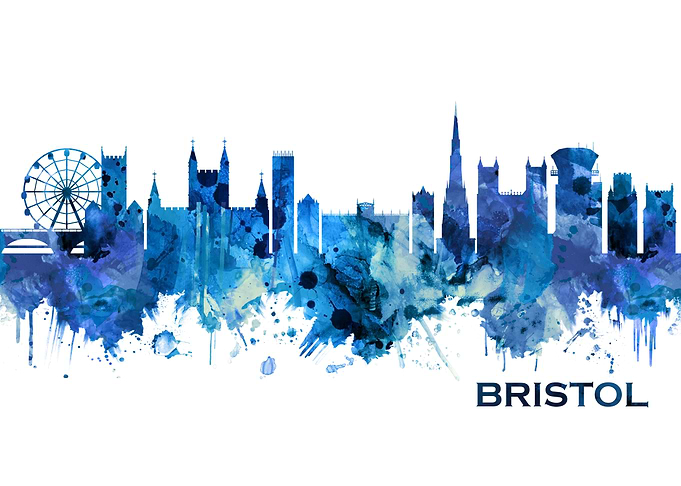 Bristol England skyline