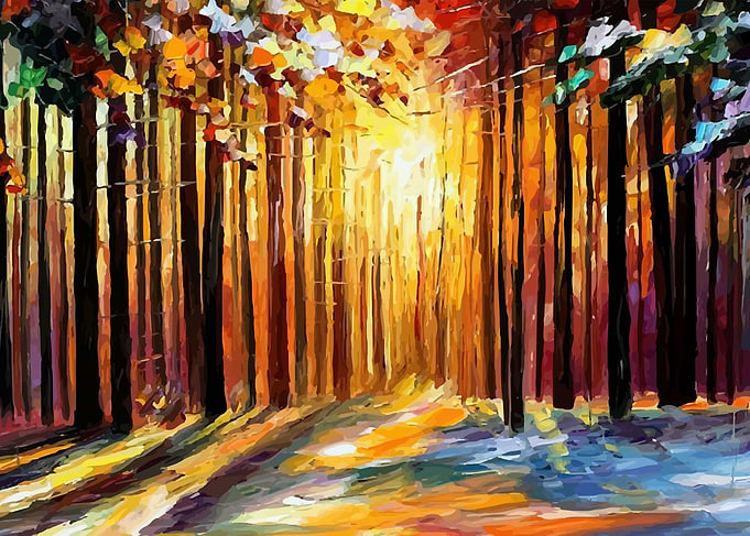 Leonid Afremov Landscapes