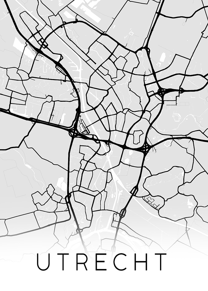 City map Utrecht