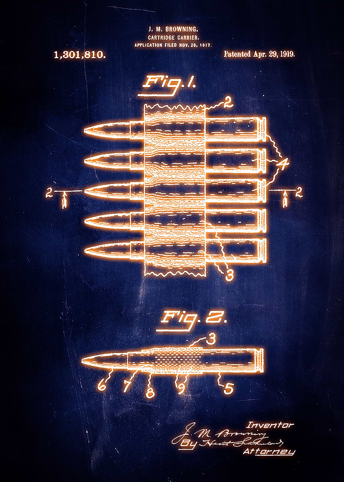 Machine Gun Bullet Carrier