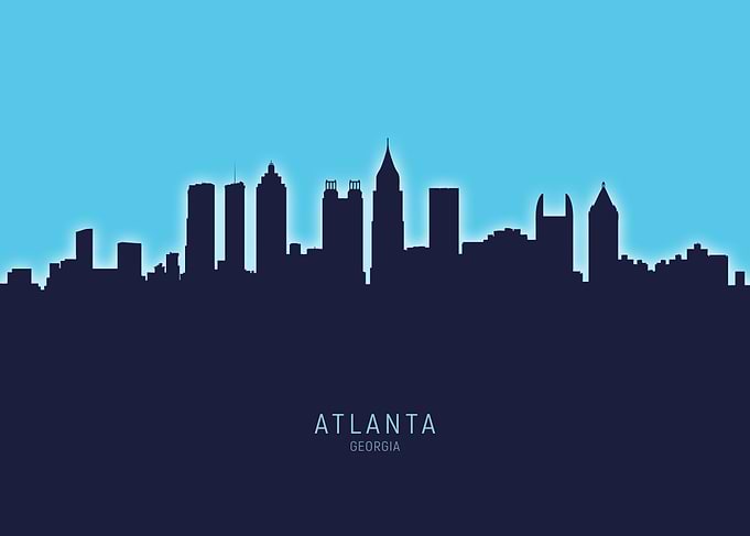 Atlanta Skyline Georgia