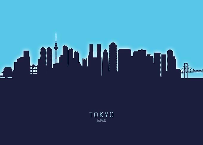 Tokyo Skyline Japan
