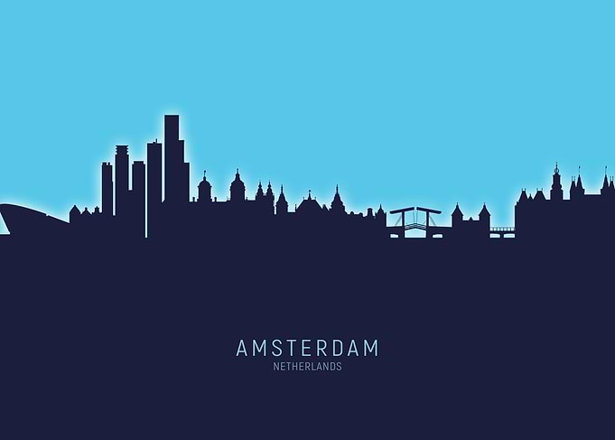 Amsterdam Skyline