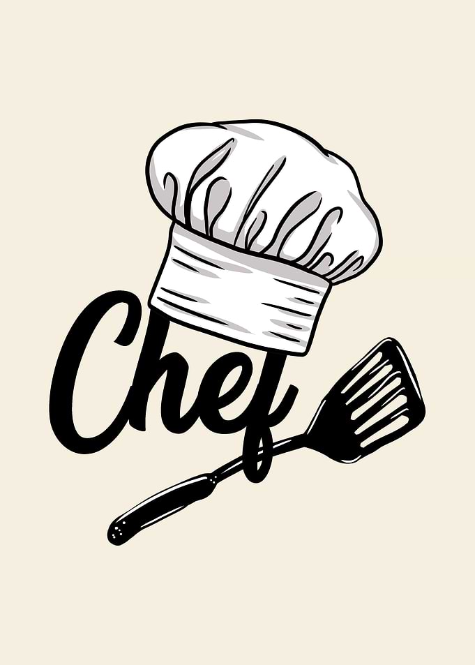 Chef Hat and Spatula Icon