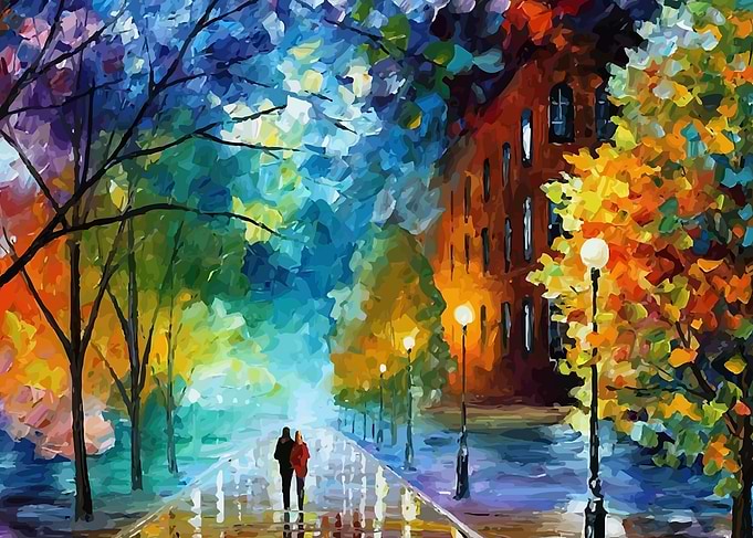 Leonid Afremov Landscape