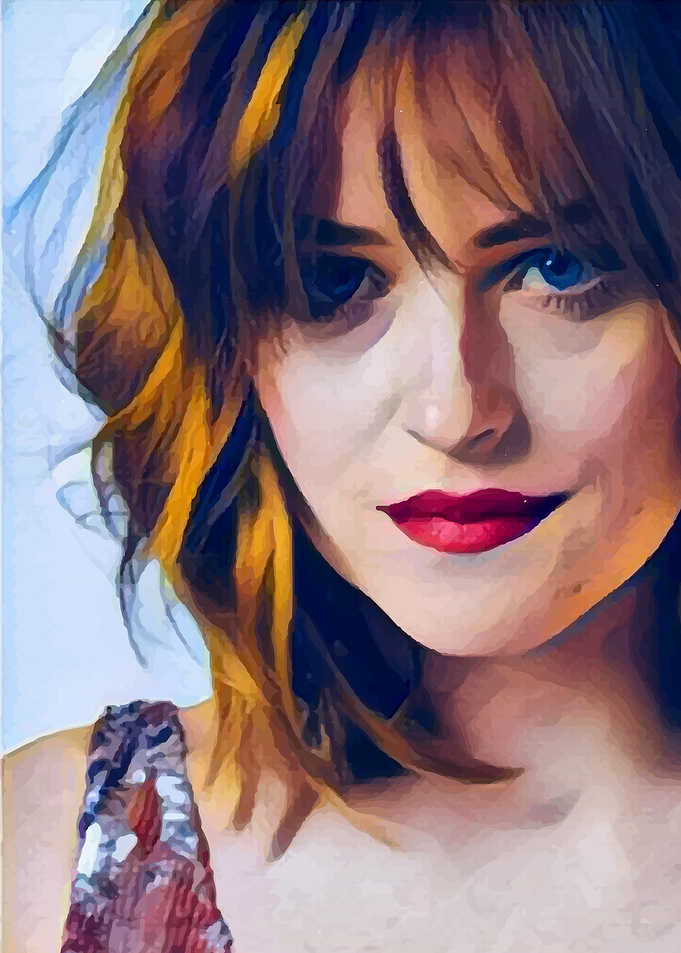 Closeup Blonde Dakota