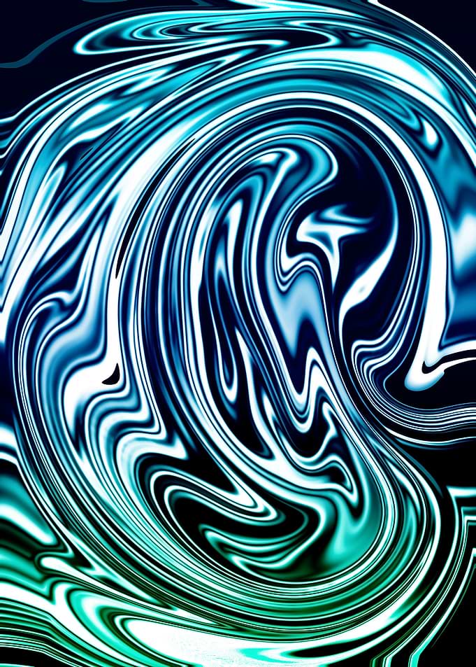 Liquify Iridiscent Blue
