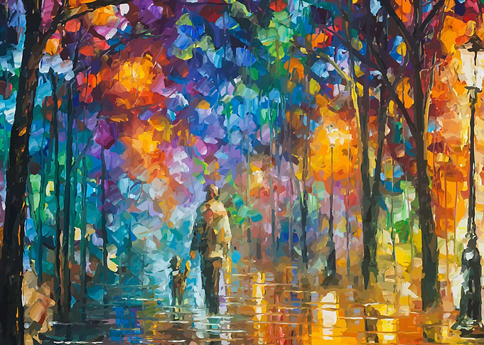 Leonid Afremov Landscapes