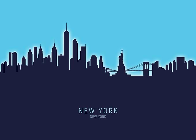New York Skyline New York