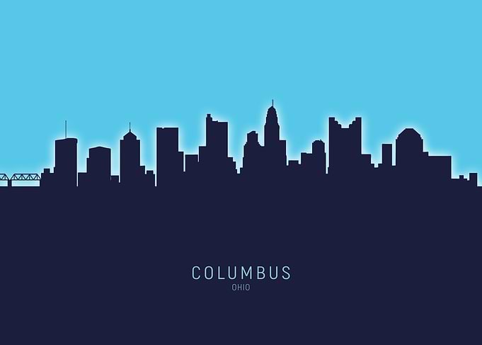 Columbus Skyline Ohio