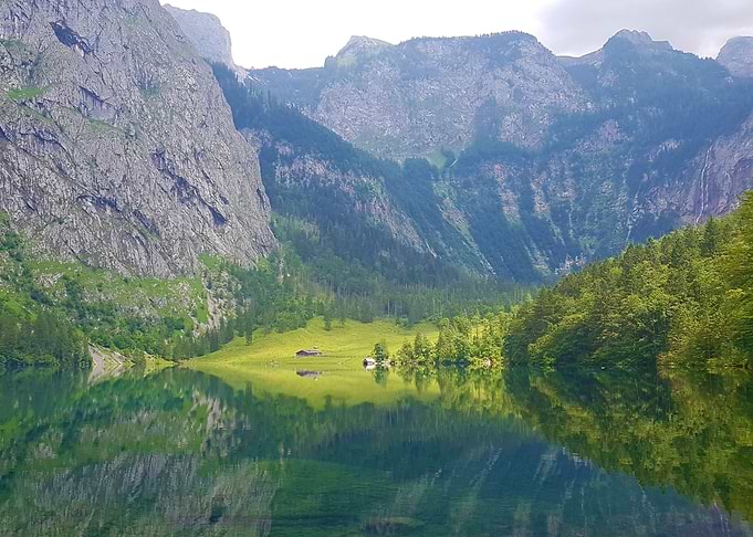 Lake reflection