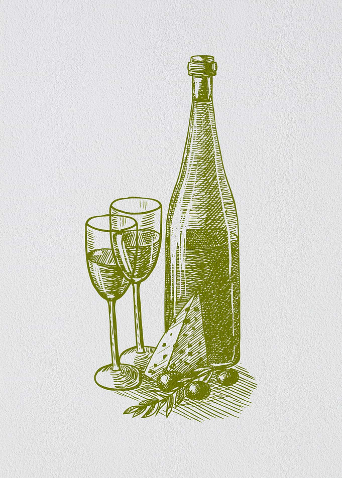 Minimalist Glass Wine