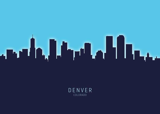 Denver Skyline Colorado