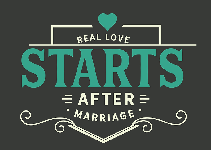 real love starts after