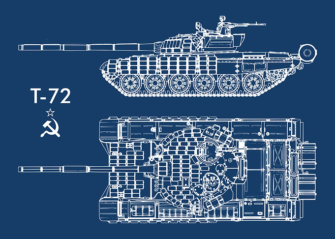 T72 Soviet Russian Tank