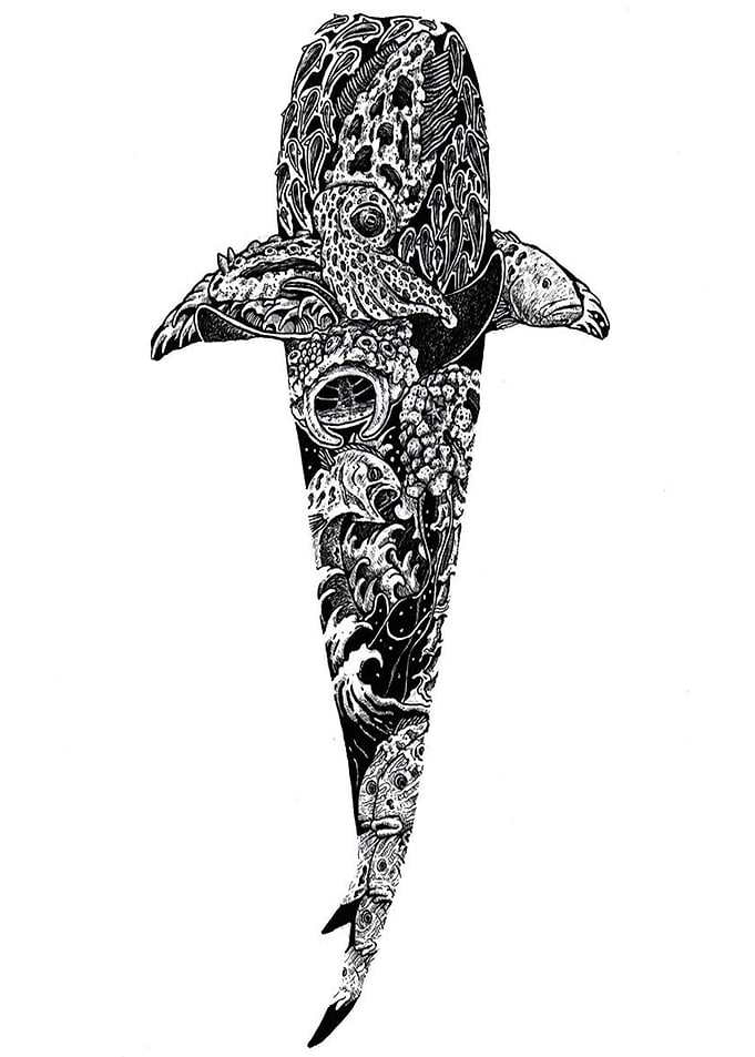 Whale Silhouette
