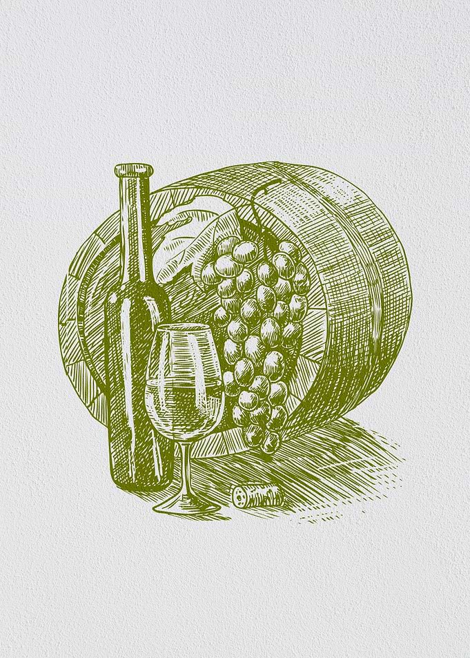 Minimalist Wine Grapes