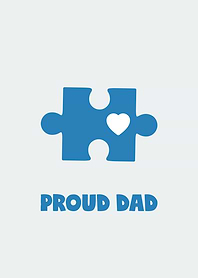 Proud Dad Autism Awareness