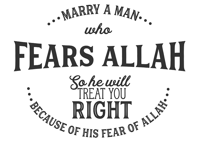 a man who fears Allah