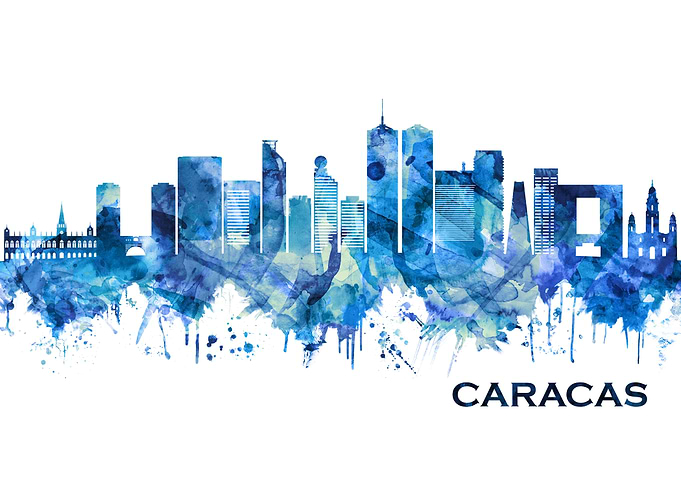 Caracas Venezuela Skyline
