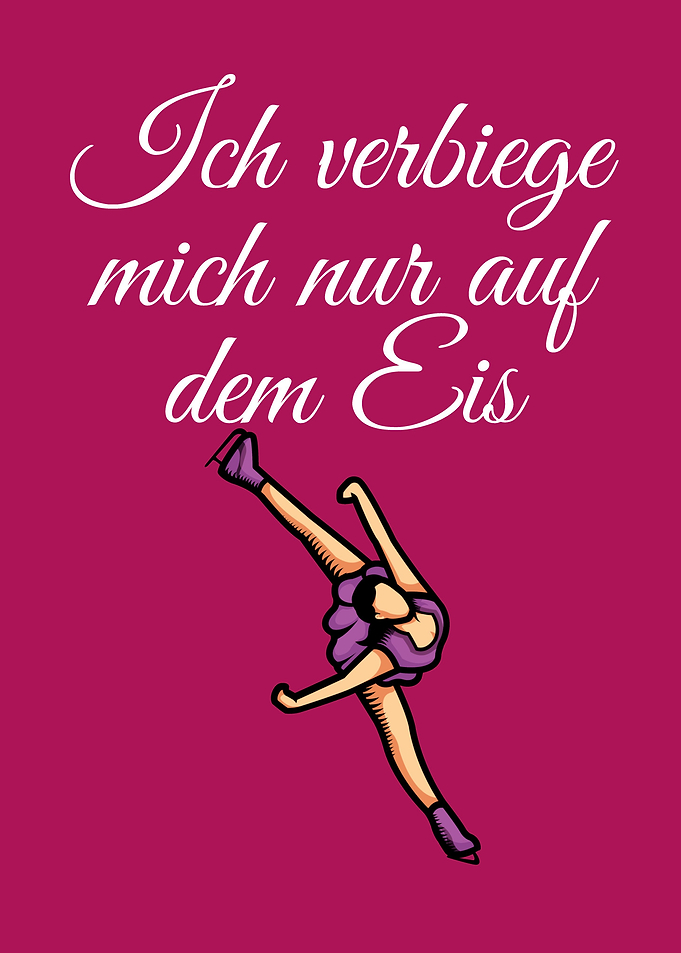 Verbiege mich auf dem Eis
