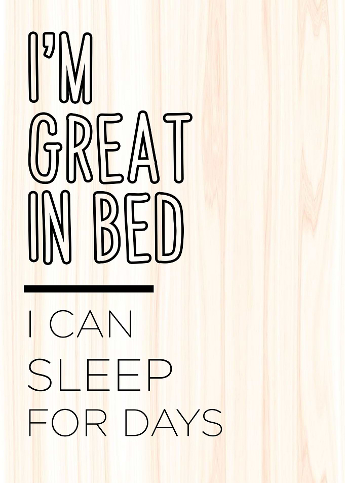 I am GREAT in Bed