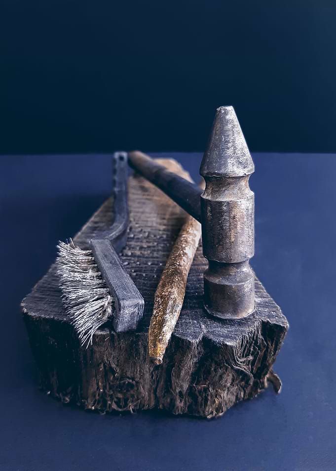 Rusty old tool