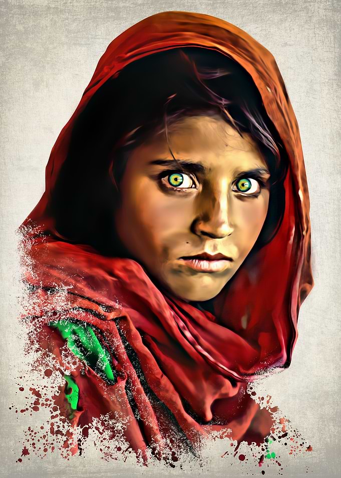 Afghan Girl Sharbat Gula