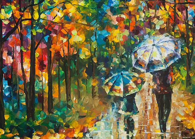 Leonid Afremov Landscape