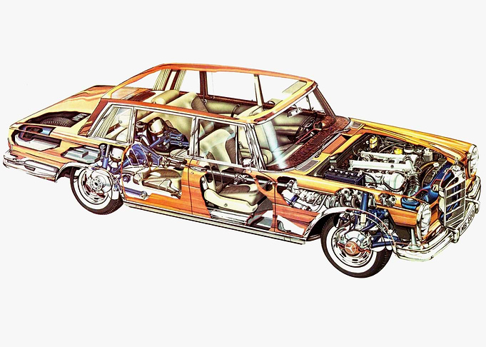 1964 Mercedes Benz 600