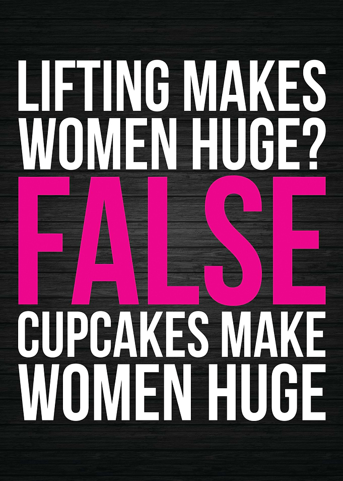 Cupcakes Make Women Huge
