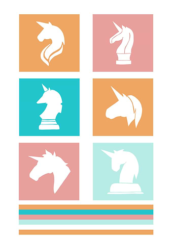Unicorn Cute Colorful