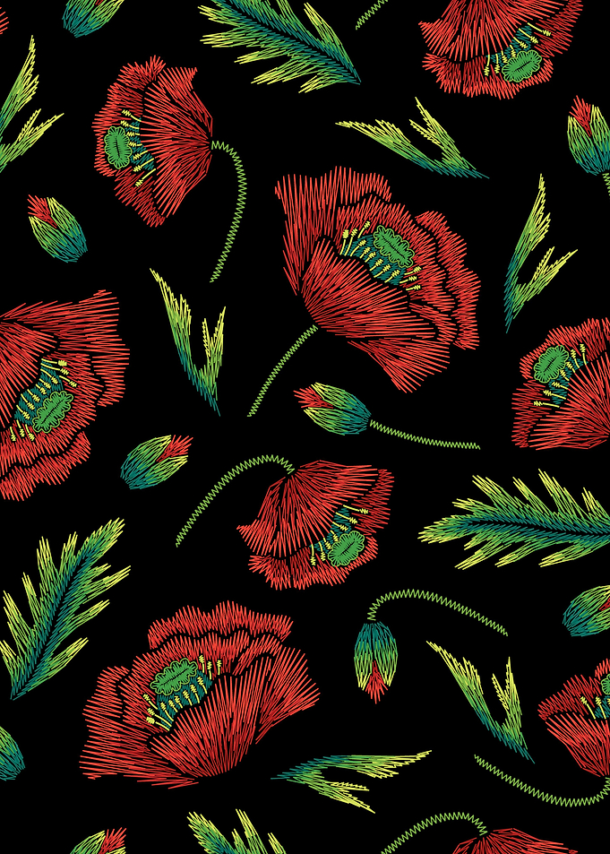 EmbroideredFlowersOnBlac06