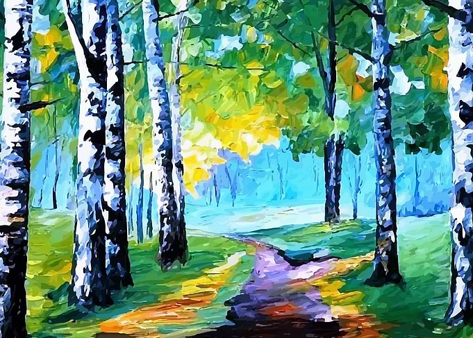 Leonid Afremov Landscape