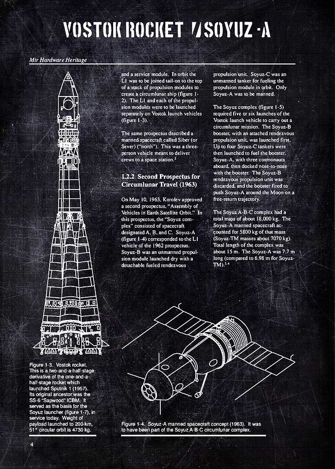 VOSTOK ROCKET SOYUZ A