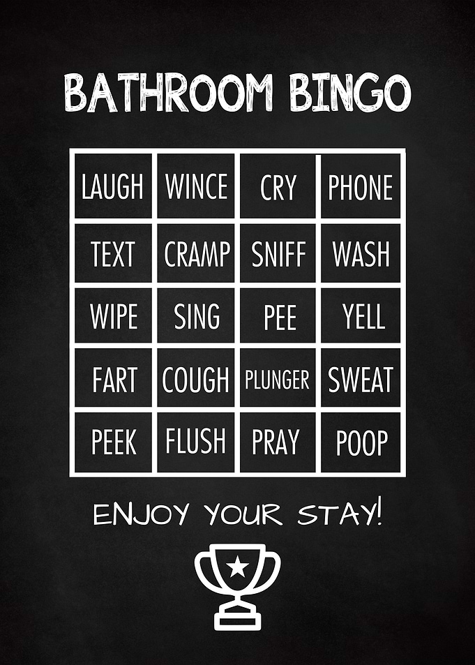 Bathroom Bingo