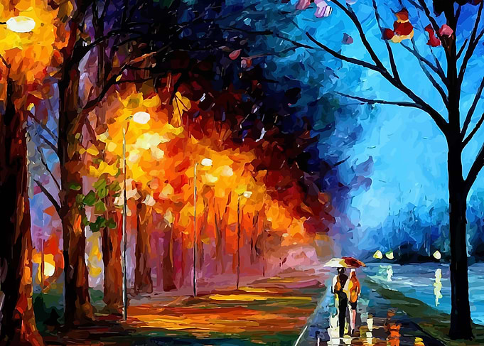 Leonid Afremov Landscape